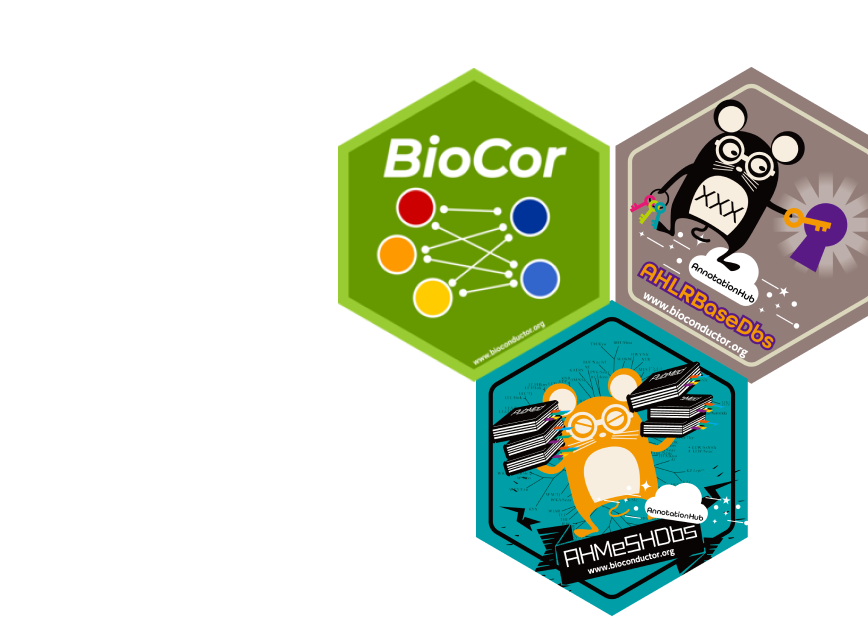 Image depicting Bioconductor hexagon logos